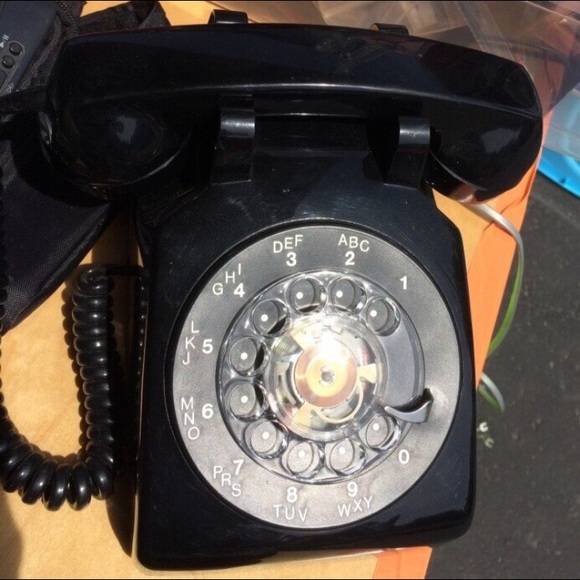 Bell Canada Other - vintage rotary phone Black